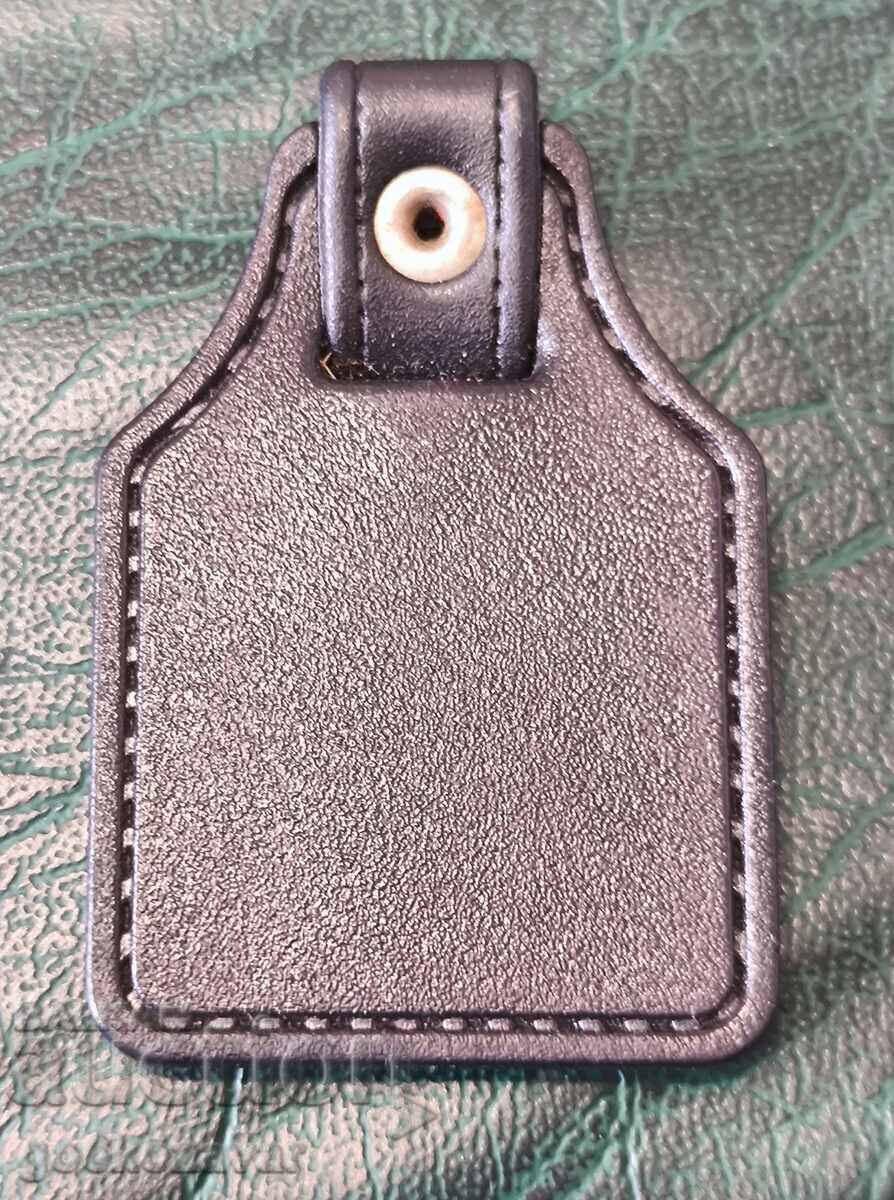 Licitație Sots, breloc fotbal CSKA 1948 Piele ! Anii '80