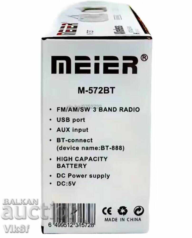 Multifunctional Bluetooth radio MEIER M-572BT - 5