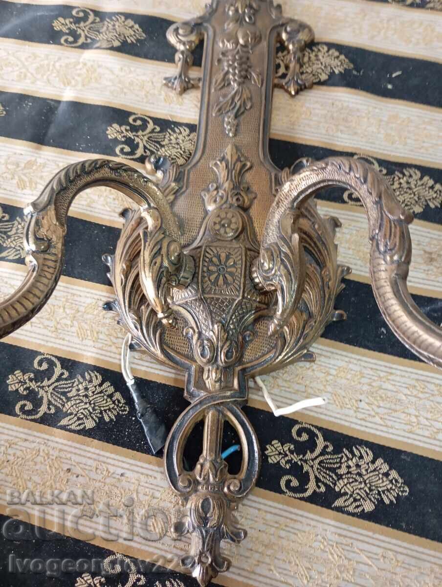 Δημοπρασία Σετ δύο απλίκες τοίχου αρ ντεκό