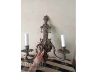 Art Deco wall sconce set