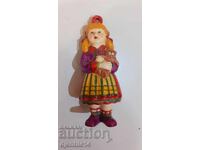 Vintage porcelain Christmas tree ornament