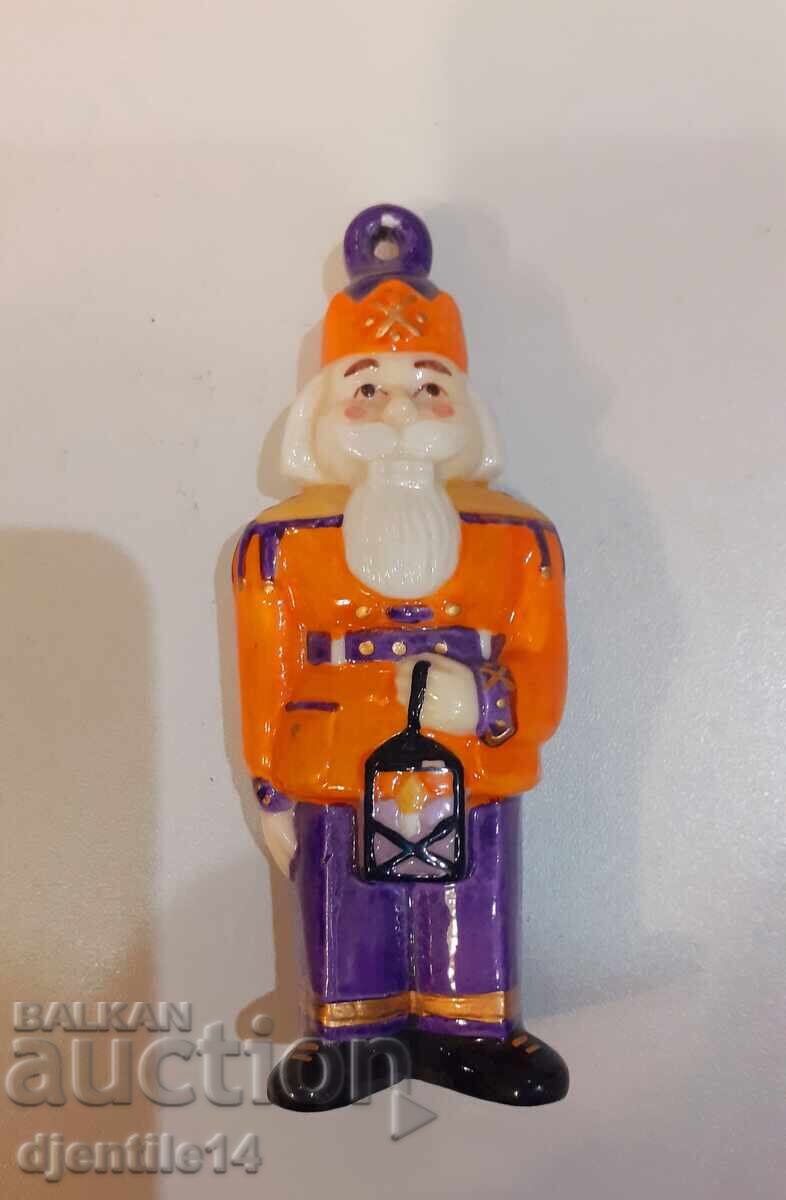 Figurină din porțelan, veche pentru brad