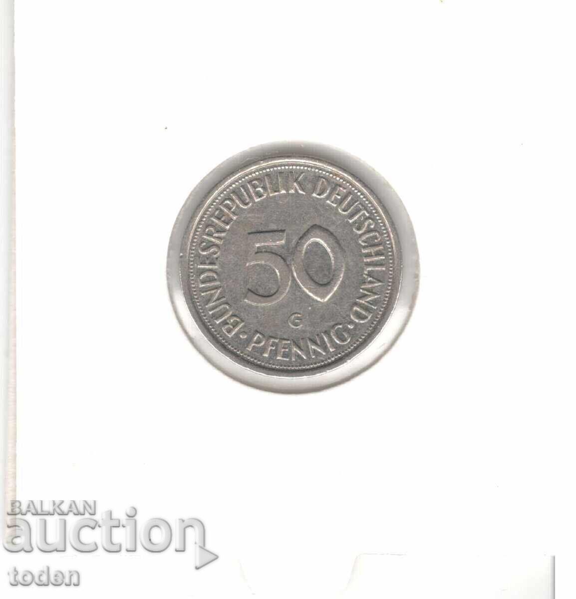 Δημοπρασία Γερμανία-50 Pfennigs-1985 G-KM# 109.2 Δημοπρασία Γερμανία-50 Pfennigs-1985 G-KM# 109.2