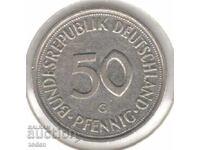 Γερμανία-50 Pfennigs-1985 G-KM# 109.2