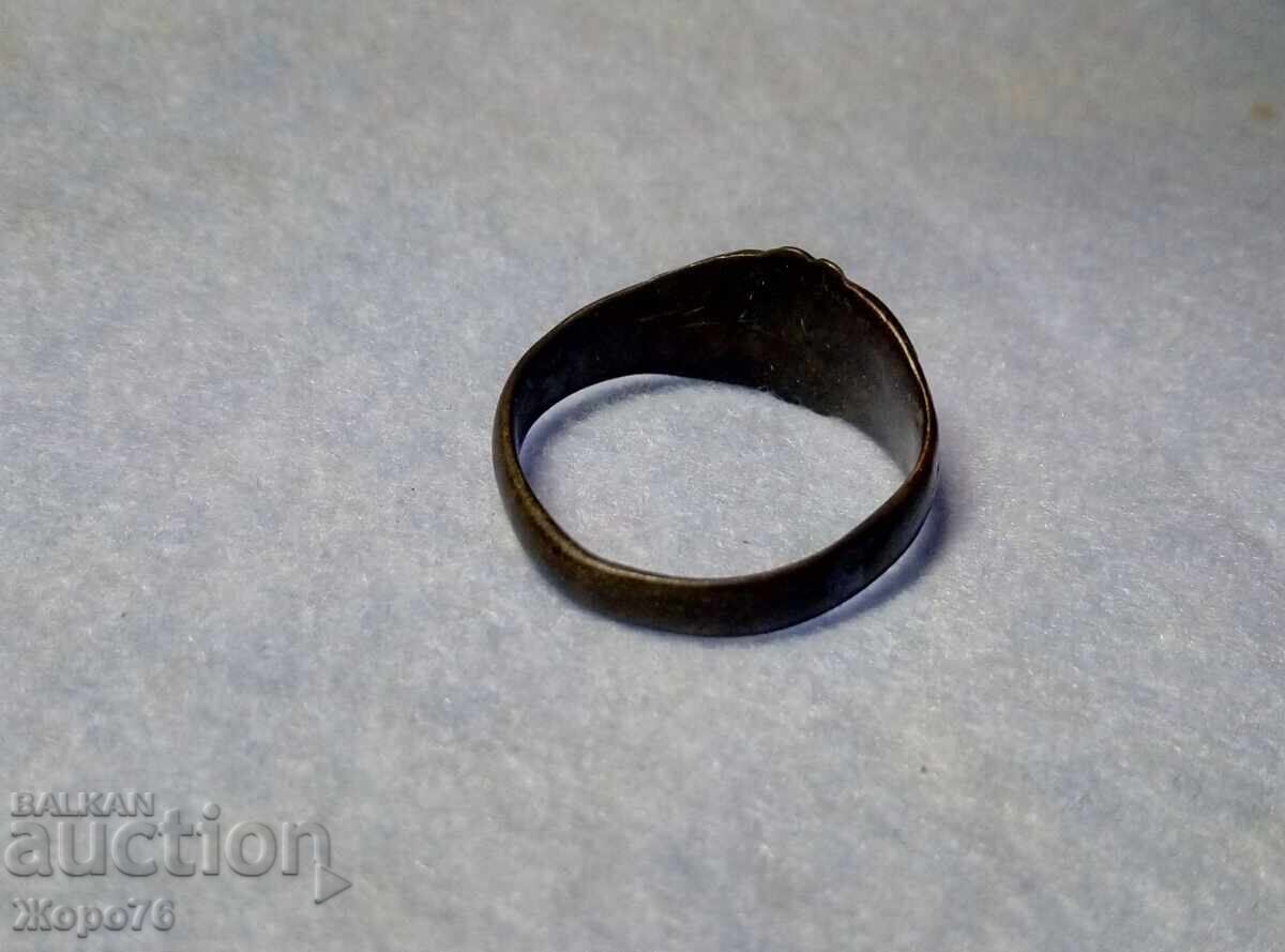 1906 Bulgarian SACHANEN PATRIOTIC / COMMEMORATIVE RING - 5