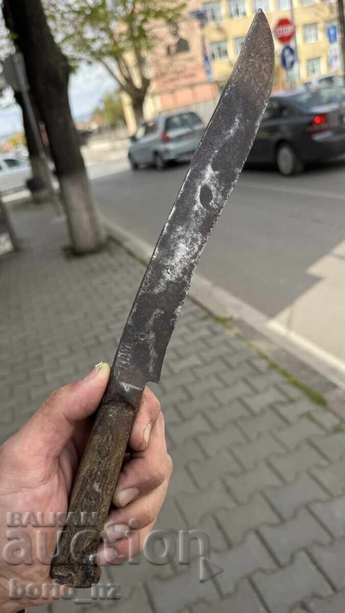Βουλγάρικο χαϊντούτικο σφυρήλατο μαχαίρι καρακιουλάκ - 6