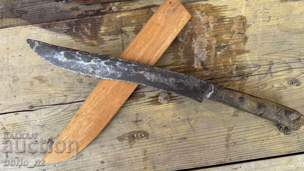Βουλγάρικο χαϊντούτικο σφυρήλατο μαχαίρι καρακιουλάκ