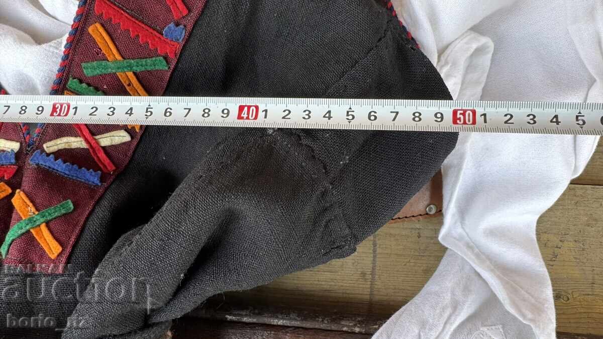 Αυθεντική χειροποίητη βουλγαρική θρακική φορεσιά σουκμάν - 11