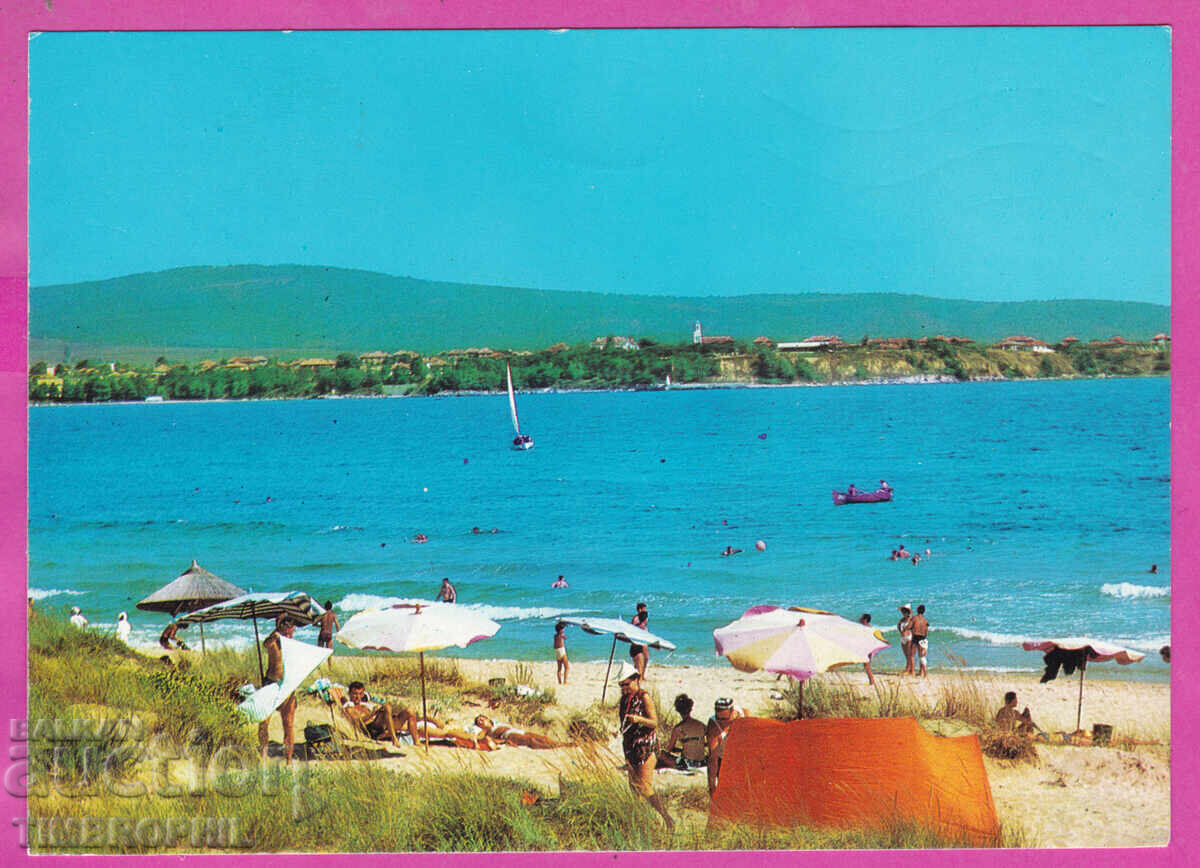 324219 / PRIMORSKO - Plaja 1980 "Septemvri" D-1540-A