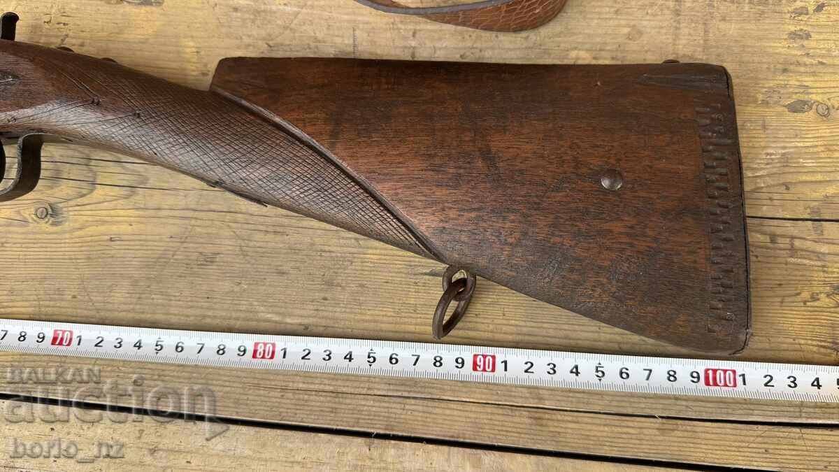19th-century percussion rifle, Yavzali, well-preserved, complete - 12 19th-century percussion rifle, Yavzali, well-preserved, complete - 12