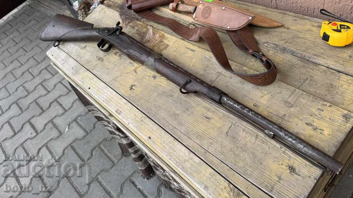 Auction 19th-century percussion rifle, Yavzali, well-preserved, complete Auction 19th-century percussion rifle, Yavzali, well-preserved, complete