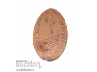 Плакет Rheinturm Дюселдорф.