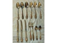 Veselă masivă antică argintată, URSS