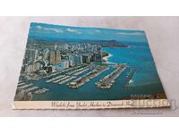 Π Κ Waikiki από το Yacht Harbor στο Diamond Head 1983