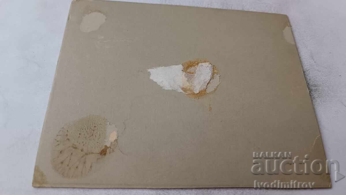 Auction Photo Officer with Officer's Cross for Bravery Cardboard Auction Photo Officer with Officer's Cross for Bravery Cardboard