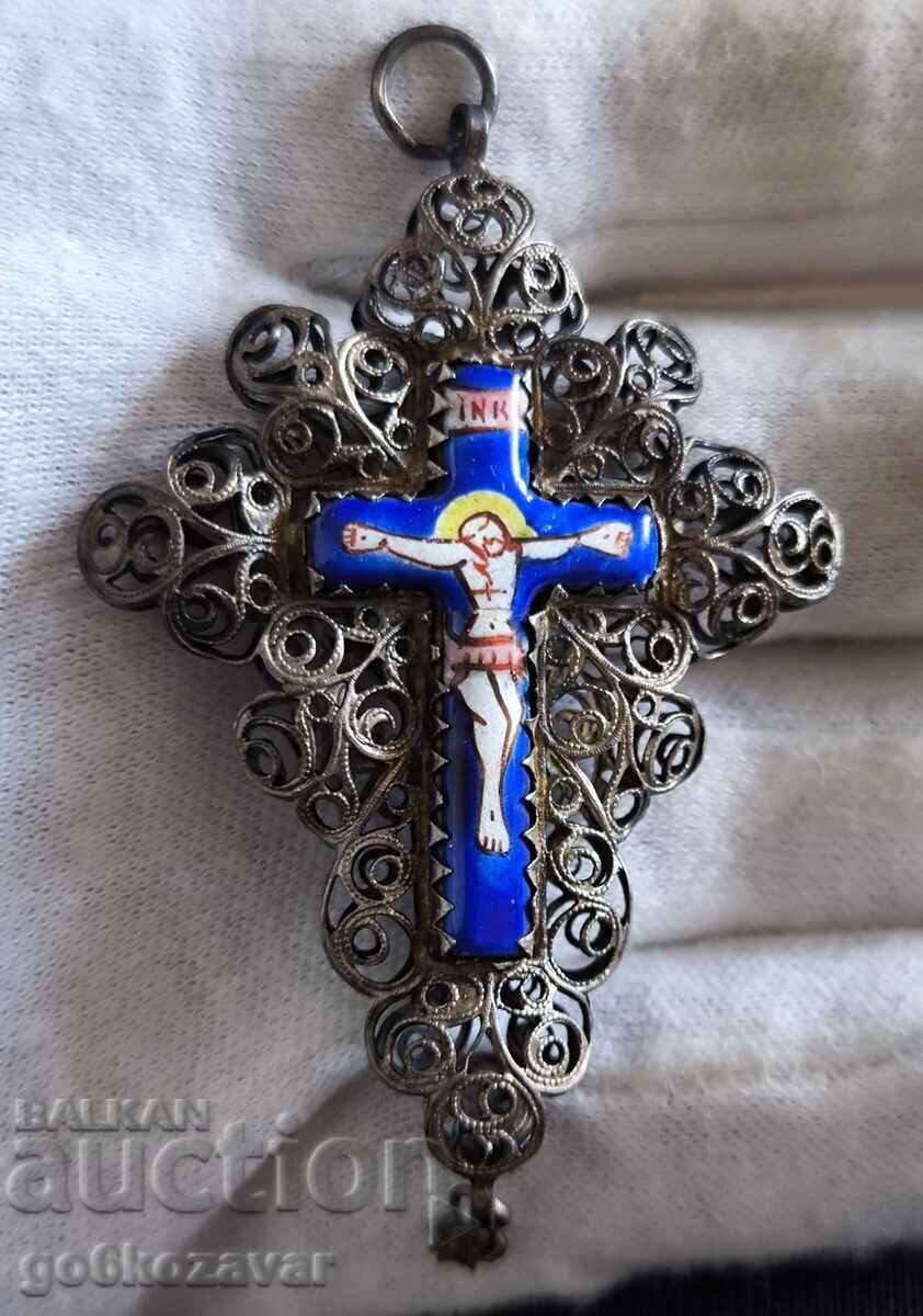 ΑΣΗΜΕΝΟΣ ΕΜΑΓΙΕ ΦΙΛΙΓΚΡΑΝ ΣΤΑΥΡΟΣ, ΜΟΝΑΔΙΚΟΣ! 19ος αιώνας με τιμή € 95.00 | 185.80 BGN