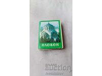 Тефтерче с мини картички на град Плевен 1976