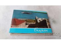 Тефтерче с мини картички на град Видин 1976