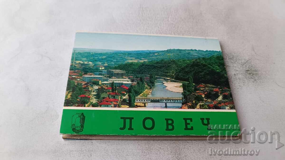 Notebook with mini postcards of the city of Lovech