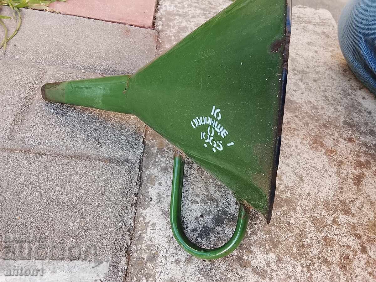 Delivery of Enamelled Funnel