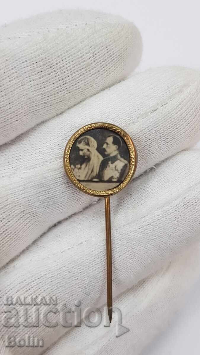 Рядък Паметен царски Знак, Значка Сватбата на цар Борис III