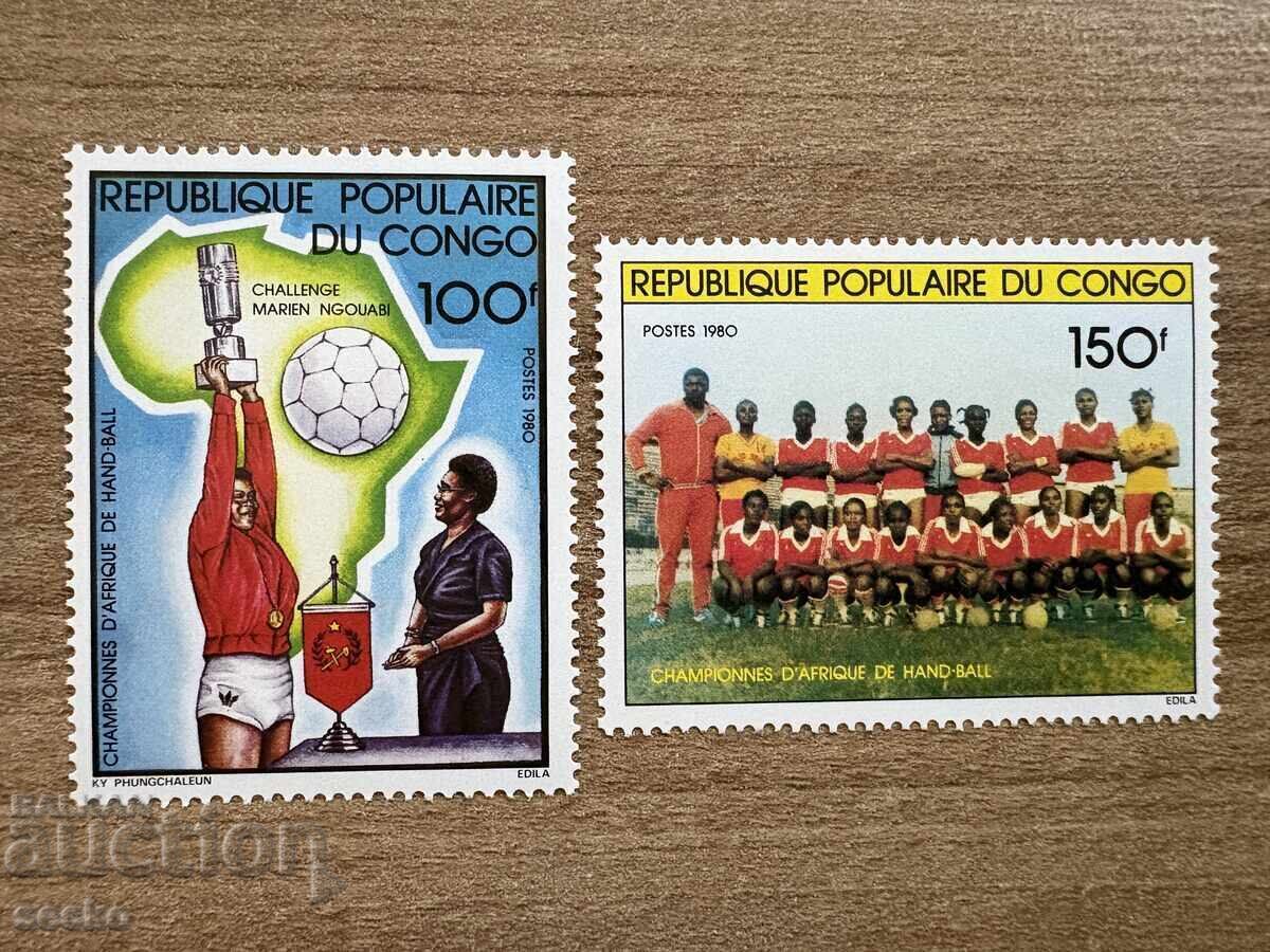 Congo - Campioni africani de handbal (1981) MNH