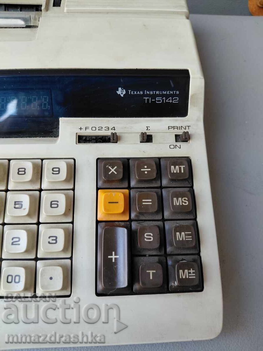 Калкулатор Texas Instruments Model TI-5142 с цена € 0.01 | 0.02 лв. Калкулатор Texas Instruments Model TI-5142 с цена € 0.01 | 0.02 лв.