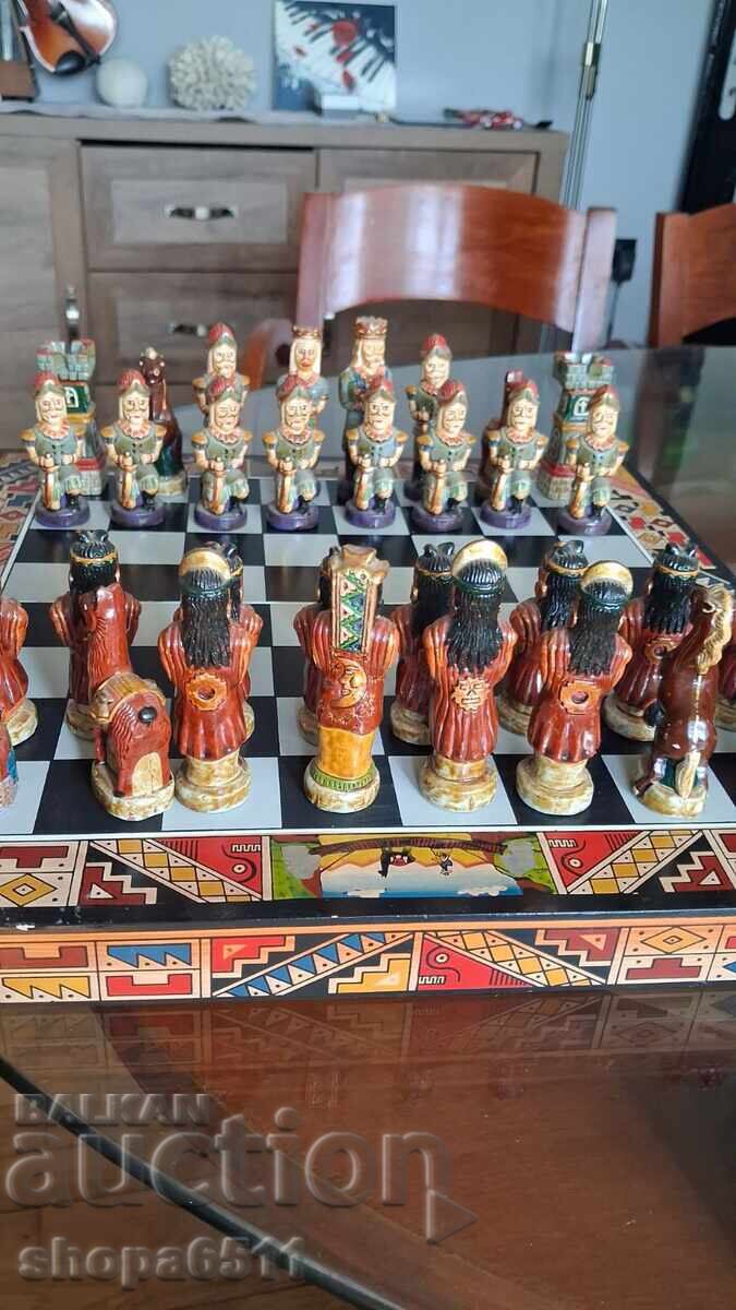 Δημοπρασία Σκακιστικά πιόνια από πορσελάνη