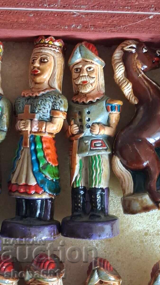 Σκακιστικά πιόνια από πορσελάνη - 6