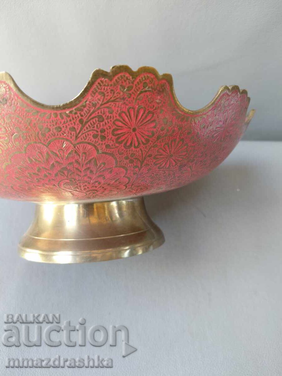 Δημοπρασία Ορειχάλκινη φρουτιέρα Δημοπρασία Ορειχάλκινη φρουτιέρα