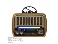 Πολυλειτουργικό ραδιόφωνο 3 ζωνών FM/AM/SW, κάρτα TF/USB