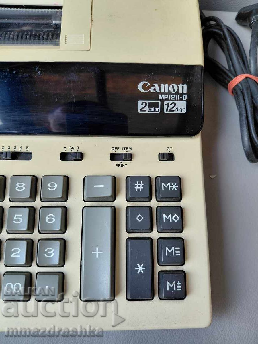 Αριθμομηχανή CANON με τιμή € 0.01 | 0.02 BGN Αριθμομηχανή CANON με τιμή € 0.01 | 0.02 BGN