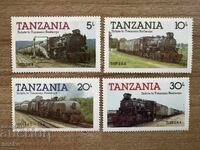 Tanzania - Locomotives (1985) MNH