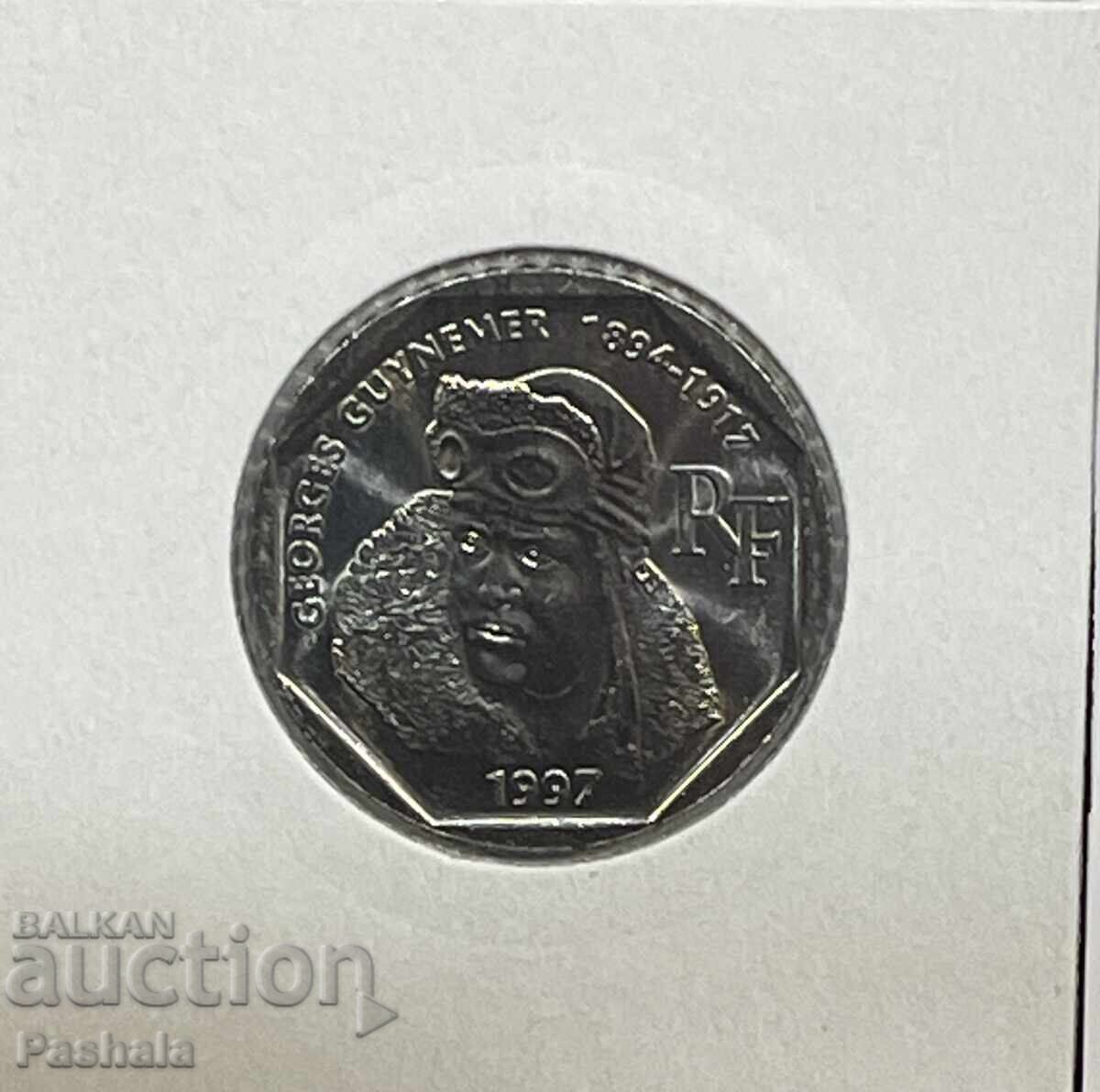 Franța 2 franci 1997 cu preț € 4.00 | 7.82 BGN