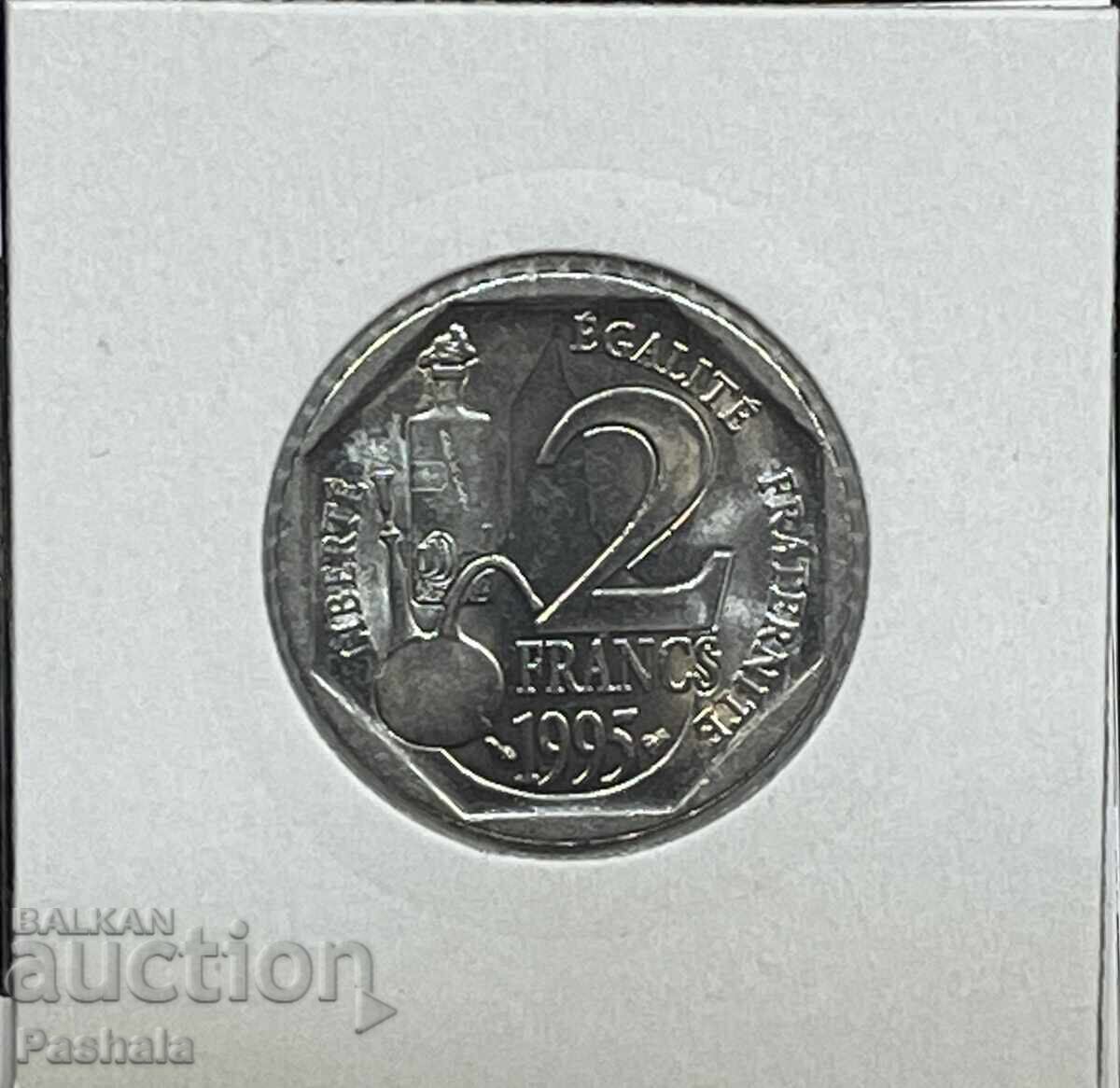 Franța 2 franci 1995