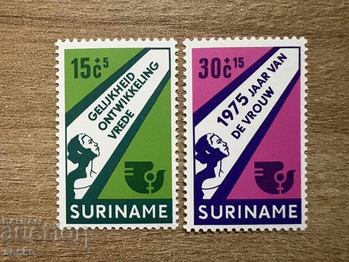 Surinam - Anul Internațional al Femeii (1975) MNH