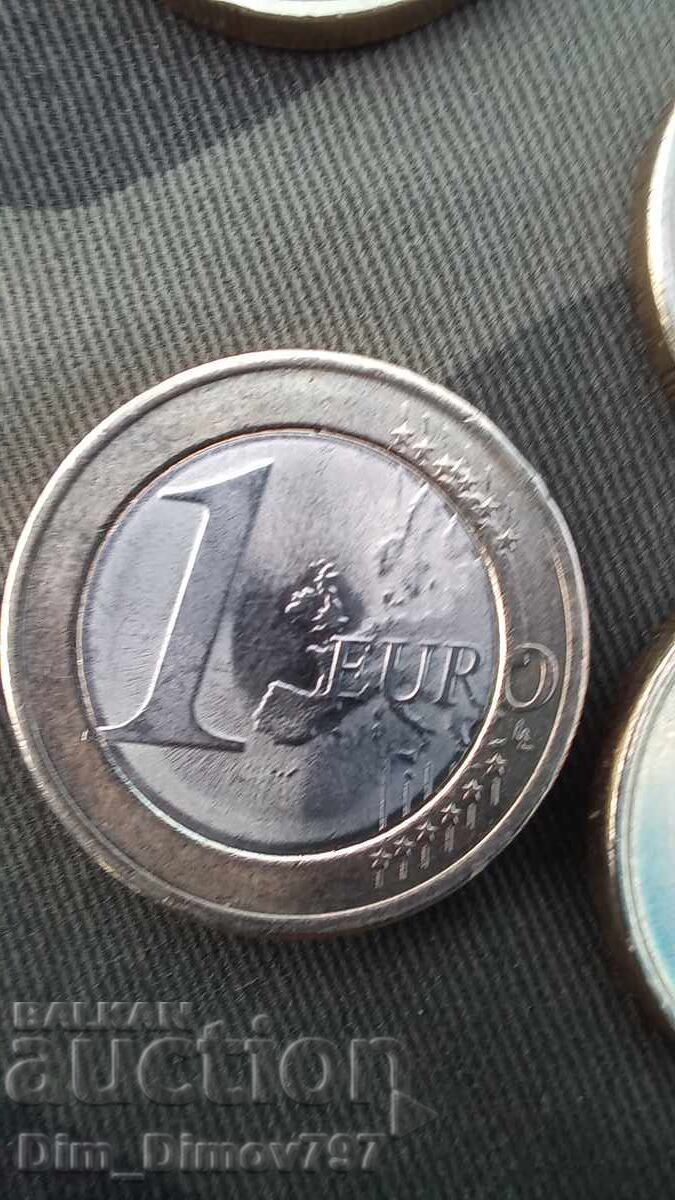 Βουλγαρία 1€ Ιβάν Ρίλσκι ελαττώματα - 5