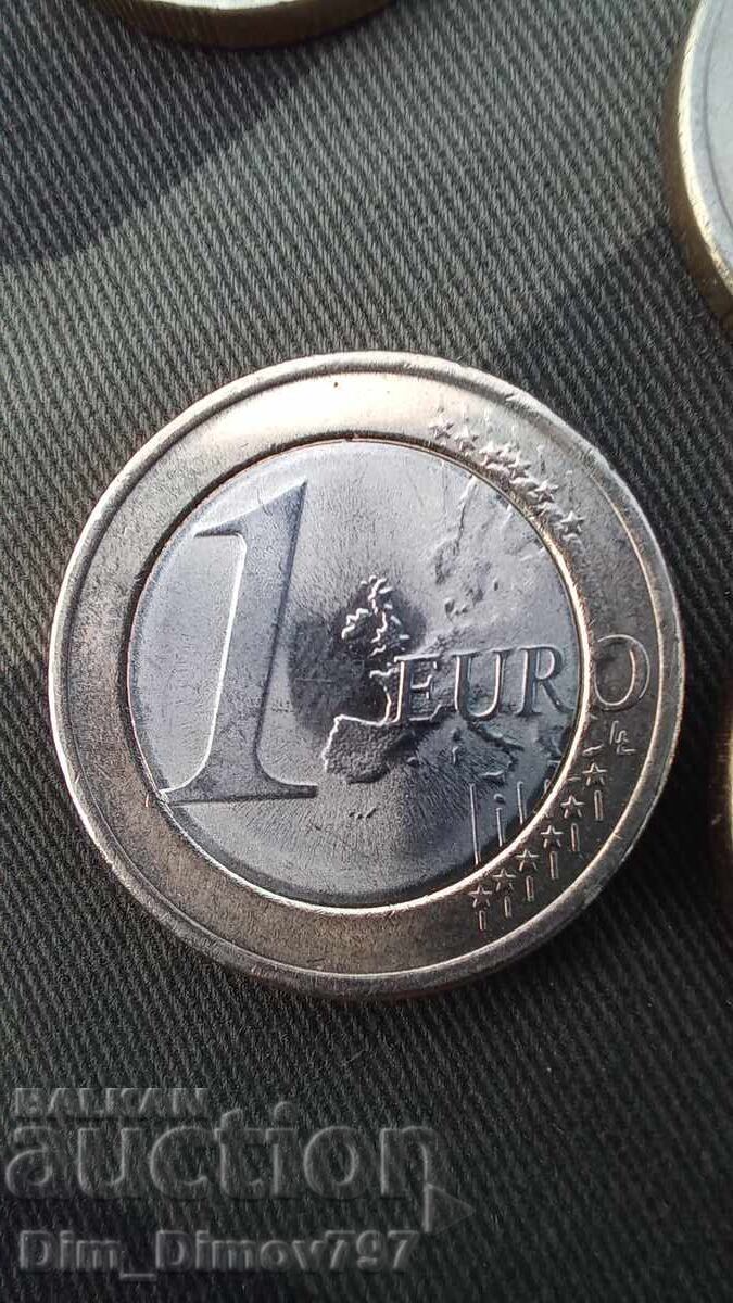 Βουλγαρία 1€ Ιβάν Ρίλσκι ελαττώματα - 6