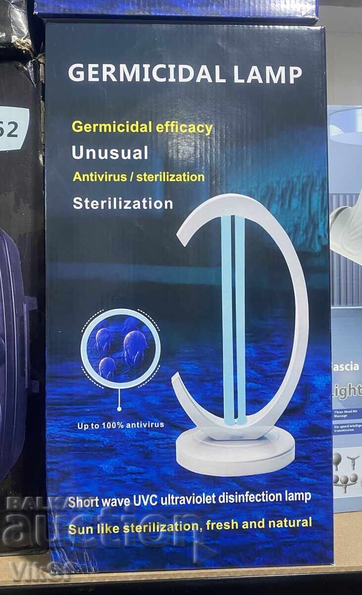 Αποστειρωτική λάμπα UV-C και όζοντος, 185nm, 38W, λευκή