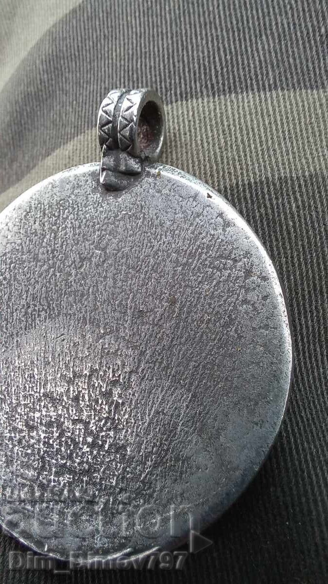 Licitație Medalion din argint Han Asparuh. Unicat, nu există al doilea