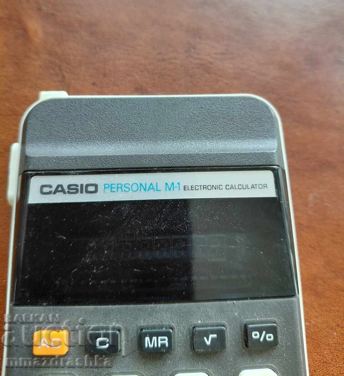 Αριθμομηχανή CASIO M-1 με τιμή € 1.50 | 2.93 BGN