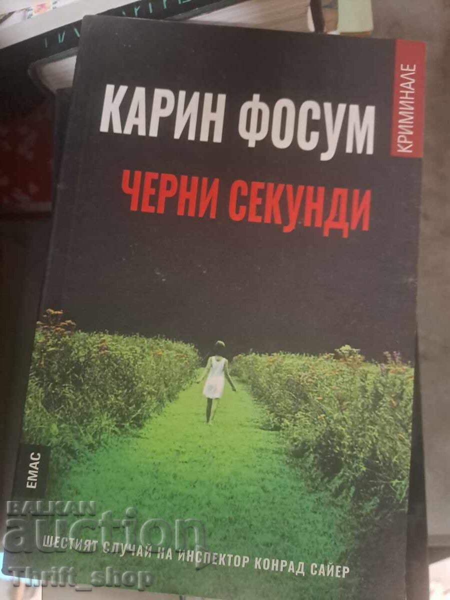Black Seconds Karin Fossum