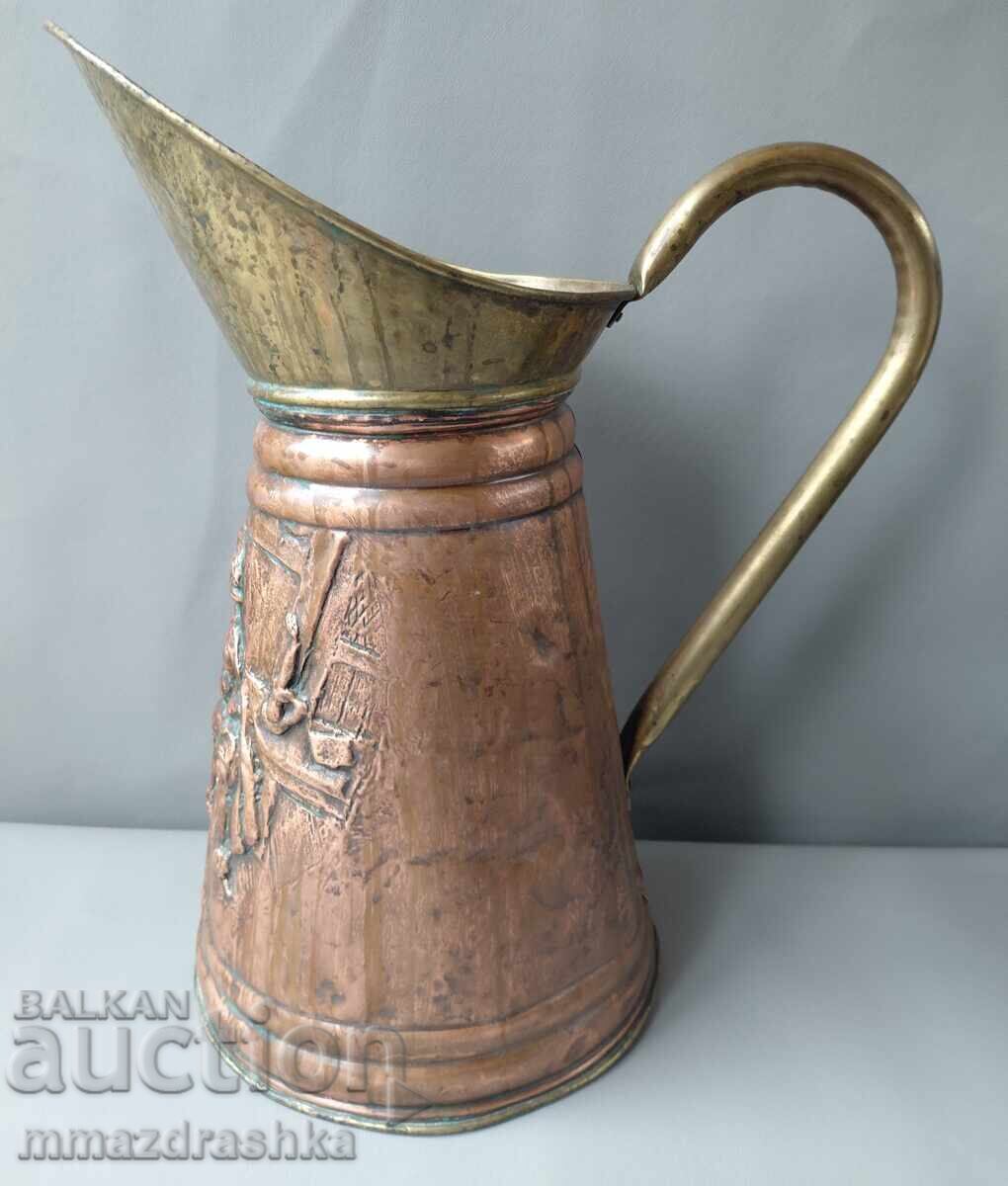 Delivery of Copper pot for coals