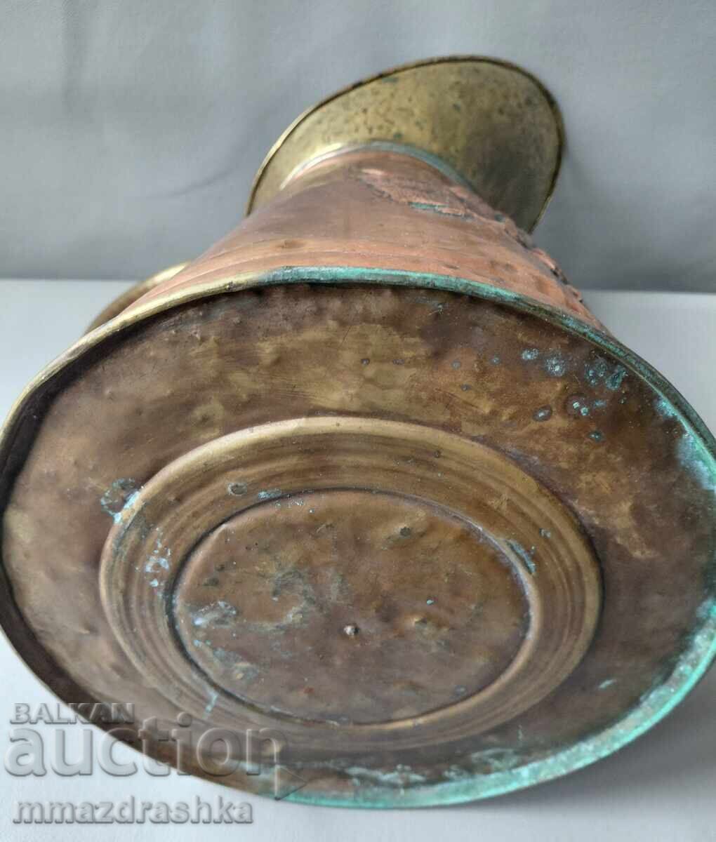 Copper pot for coals - 6