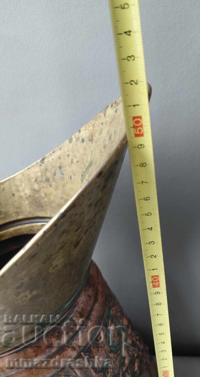 Copper pot for coals - 7