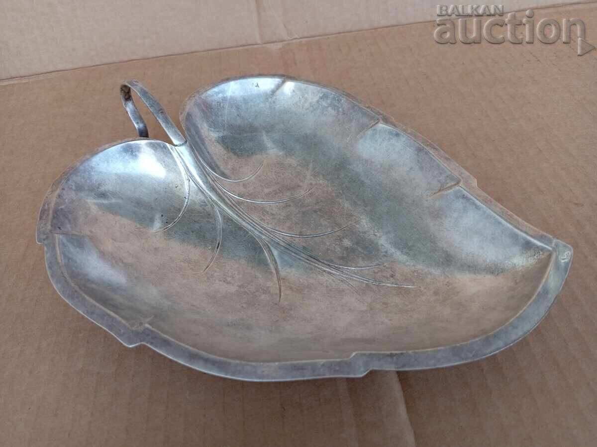 Retro vintage silver-plated fruit bowl candy dish sweet bowl with price € 21.00 | 41.07 BGN
