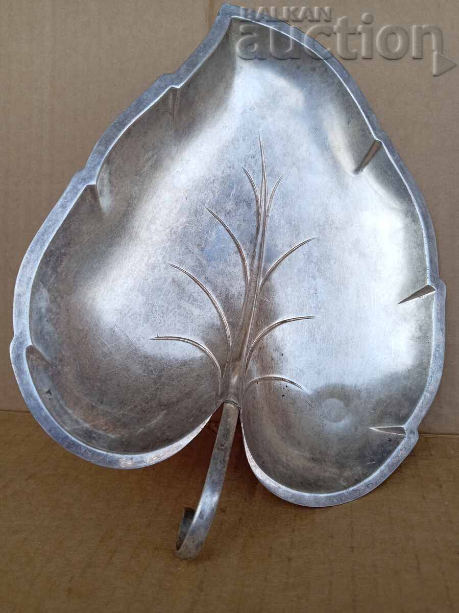 Retro vintage silver-plated fruit bowl candy dish sweet bowl - 6