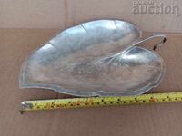 Retro vintage silver-plated fruit bowl candy dish sweet bowl