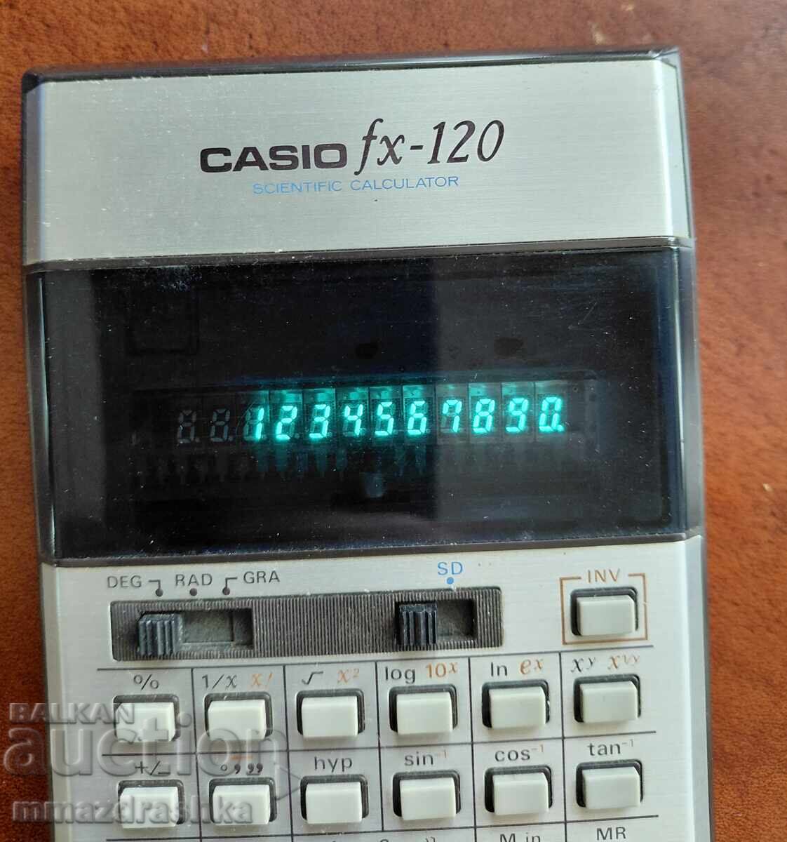 Calculator CASIO FX-120 cu preț € 2.50 | 4.89 BGN