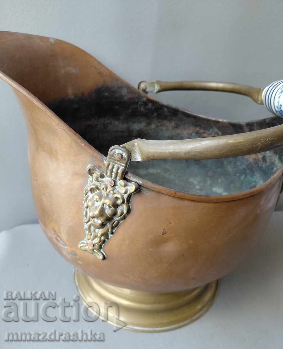 Παράδοση Χάλκινο δοχείο για κάρβουνα 2